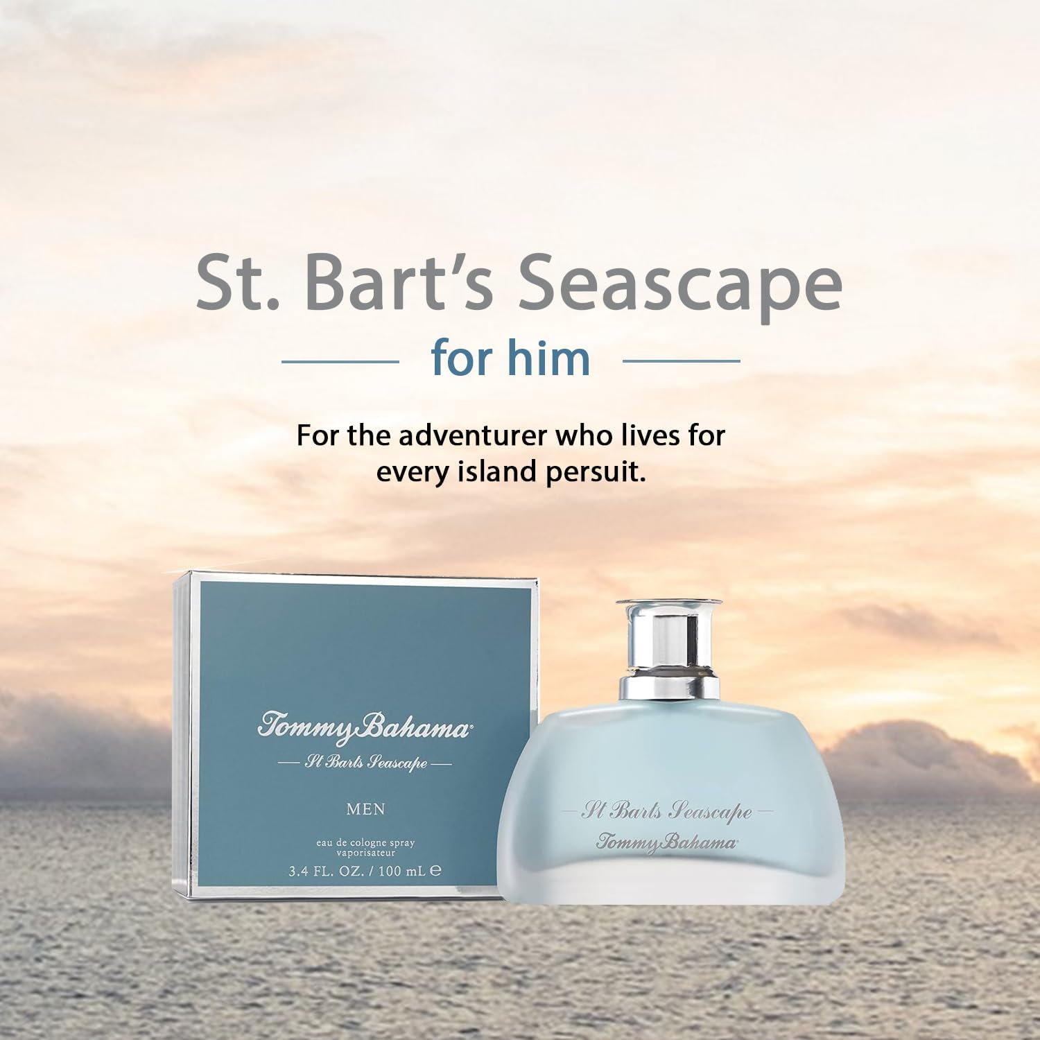 Tommy Bahamas St Barts Seascape EDC M 100ml Boxed (Rare Selection)