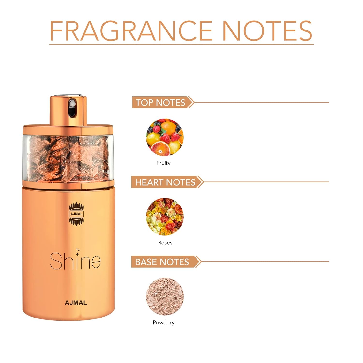 Ajmal Shine EDP W 75ml Boxed