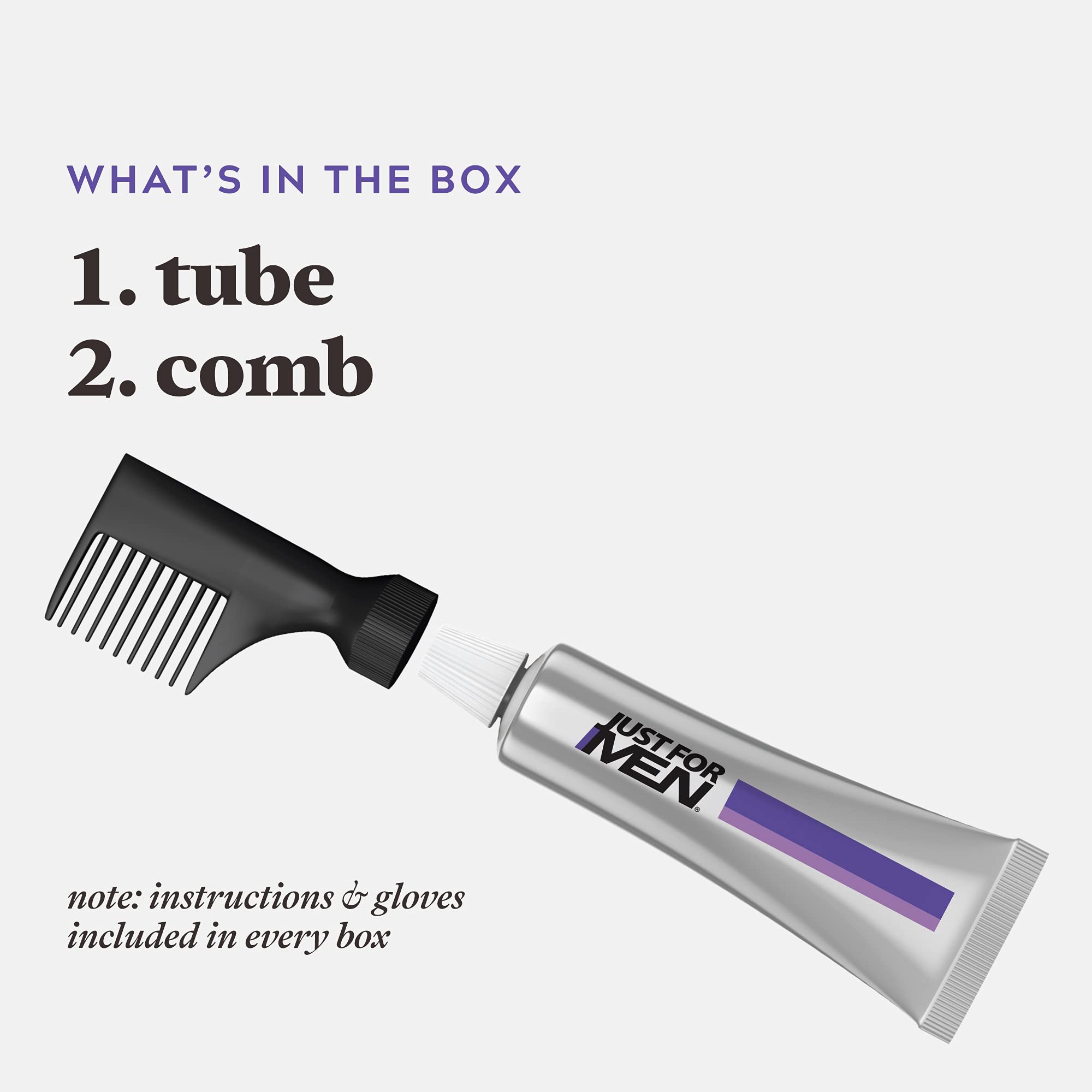 Just For Men Touch Of Gray Dark Brown-Gray Hair Color