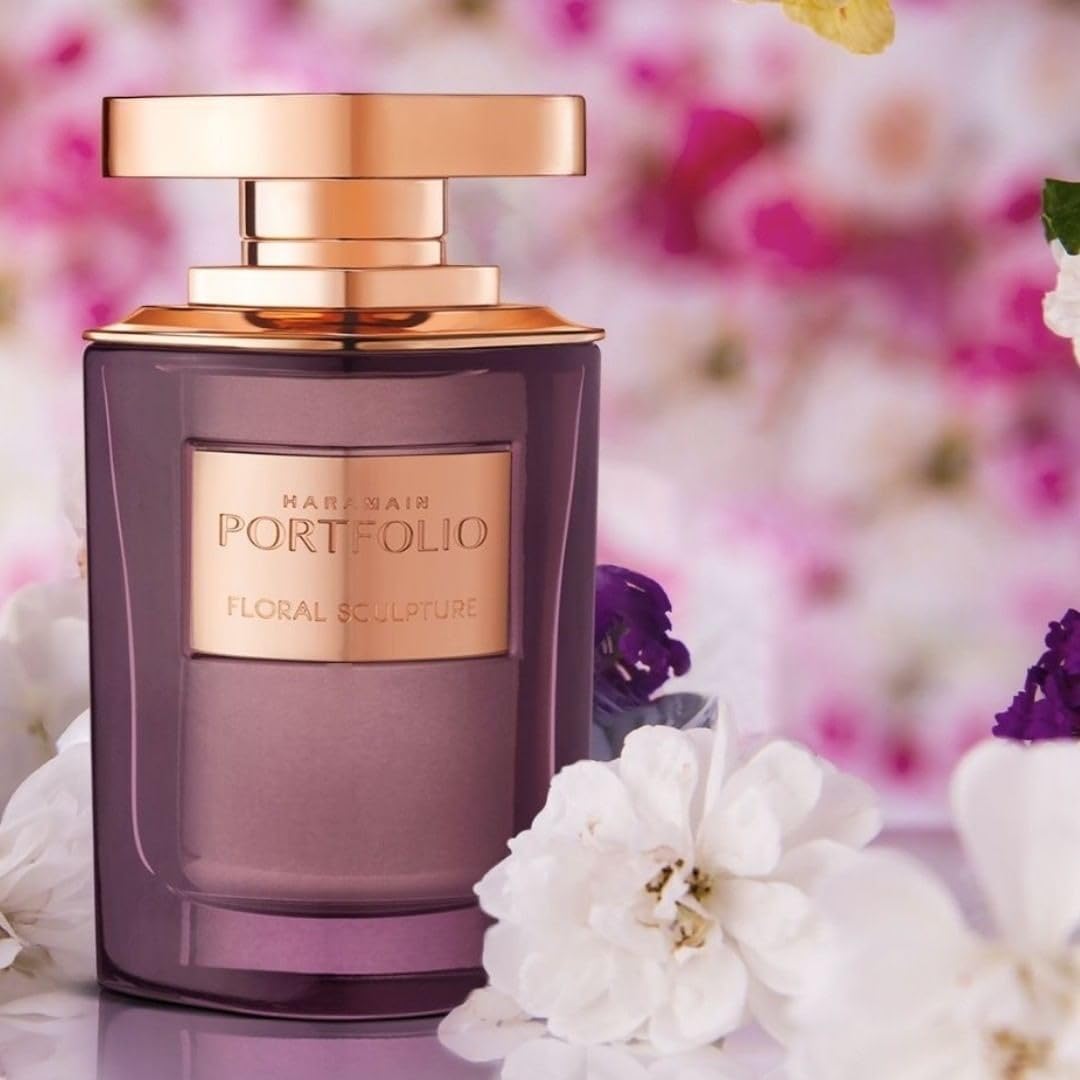 Al Haramain Portfolio Floral Sculpture M 75ml Boxed (Rare Selection)