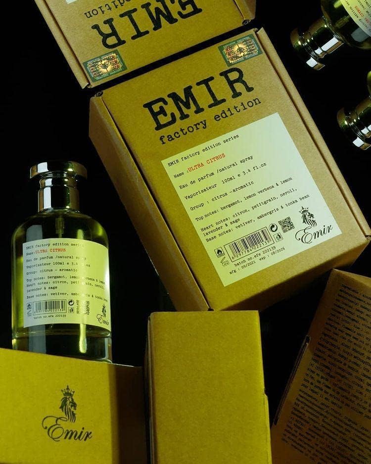 Paris Corner Emir Ultra Citrus EDP M 100ml Boxed
