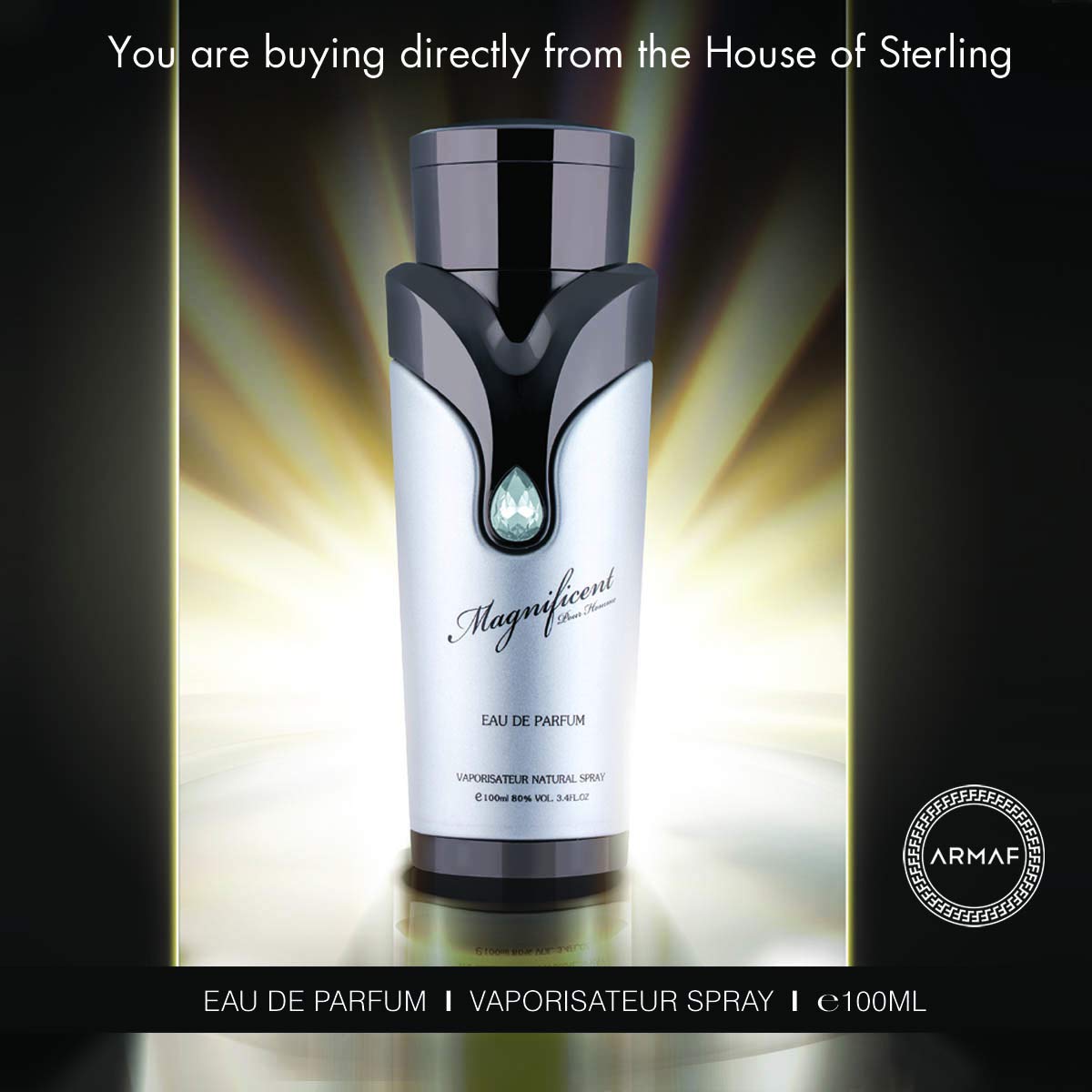 Armaf Magnificent M 100ml Boxed