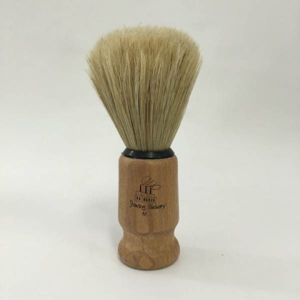 The Shave Factory Eco-Friendly Medium Shaving Brush
