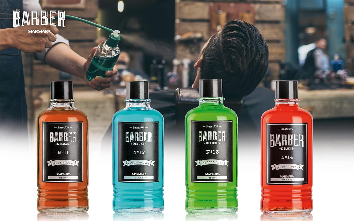 Marmara Barber Deluxe Aftershave Cologne - Refreshing And Soothing Formula