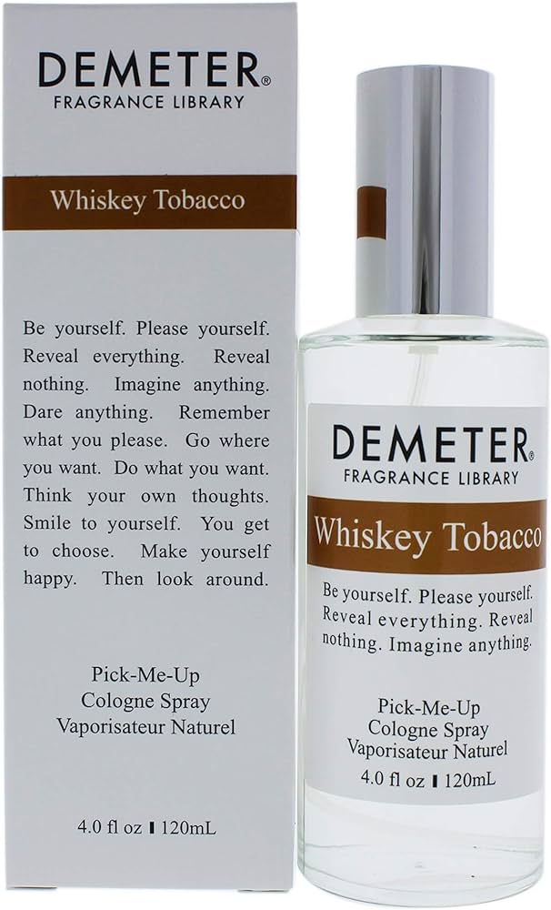 Demeter Whiskey Tobacco EDC 120ml Boxed (Rare Selection)