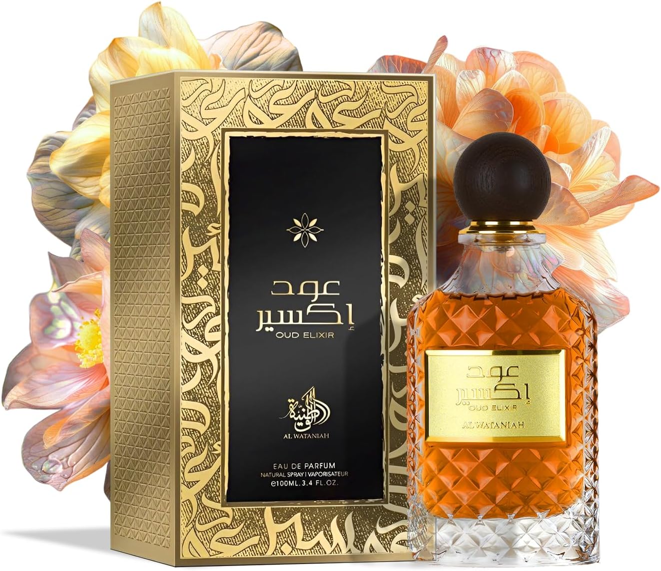Al Wataniah Oud Elixir EDP M 100ml Boxed