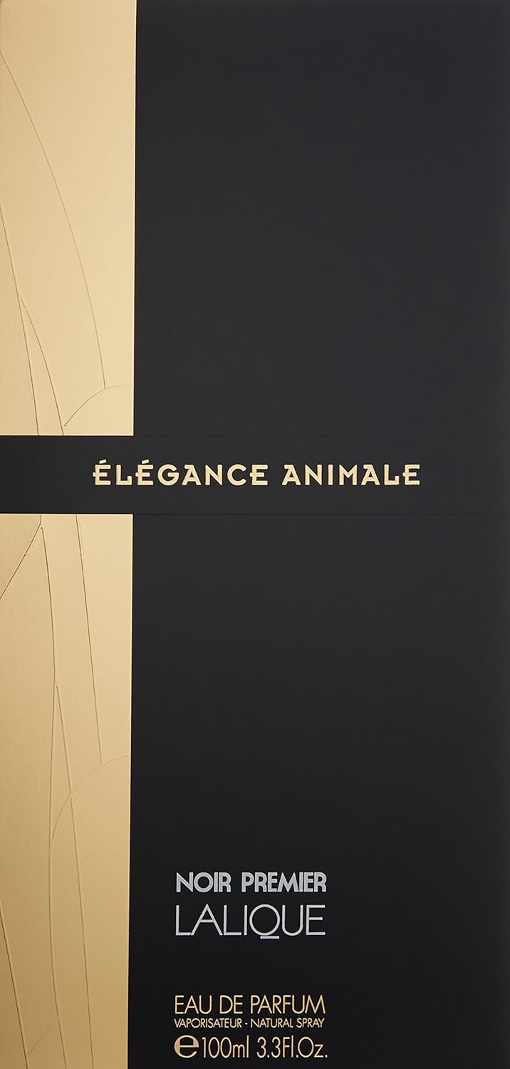 Lalique Noir Premier Elegance Animale EDP W 100ml Boxed