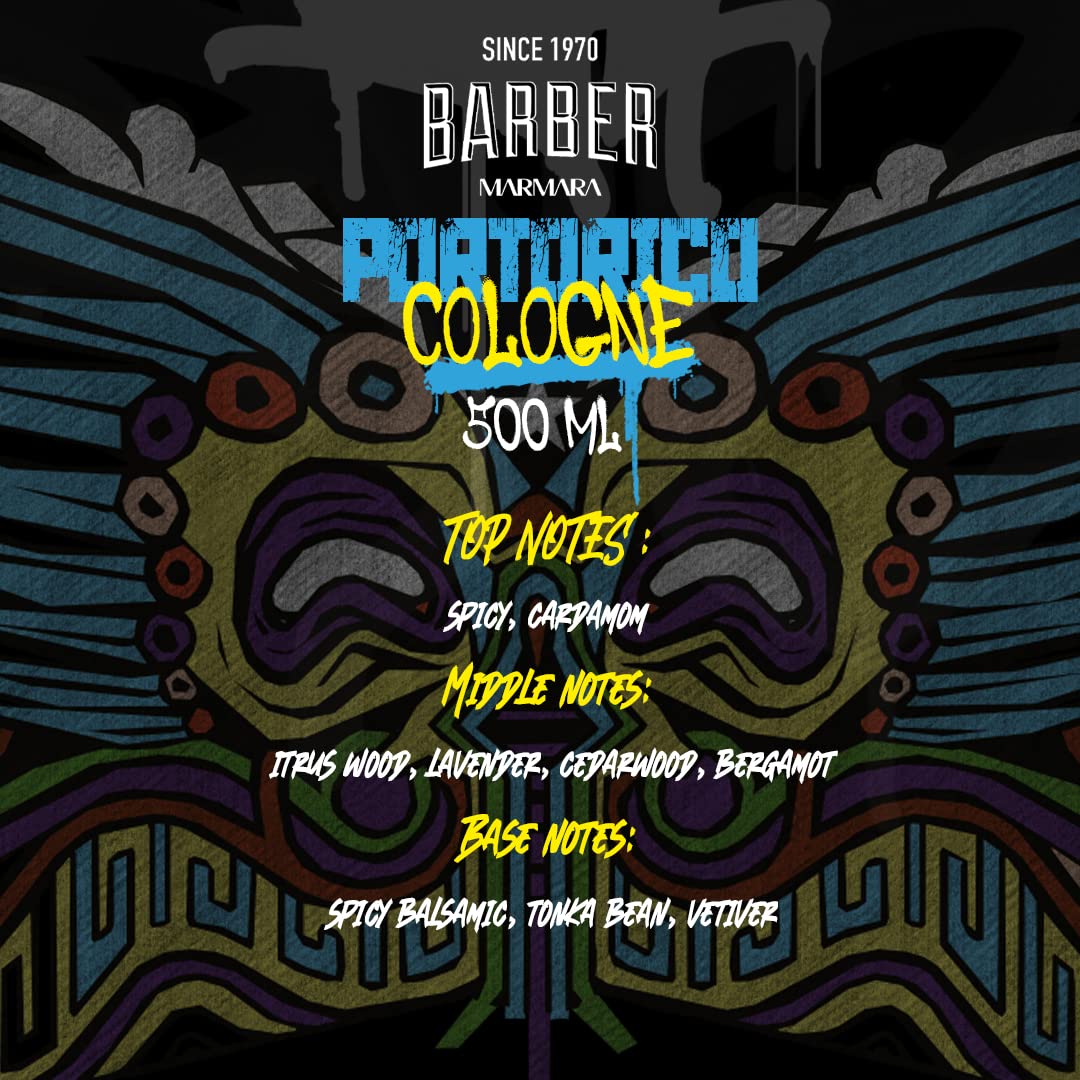 Marmara Barber Barber Cologne 500 Ml Porto Rico