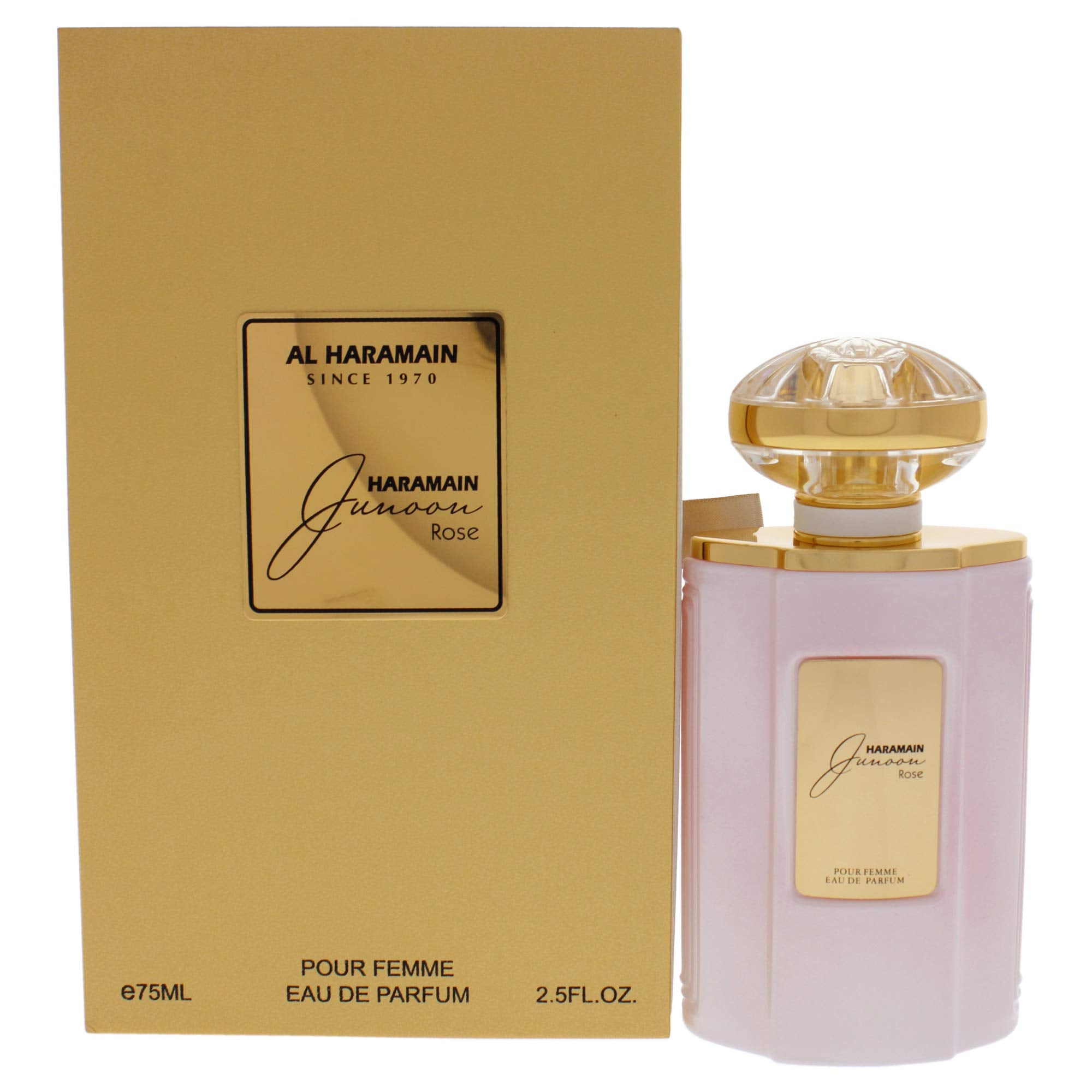 Al Haramain Junoon Rose M EDP 75ml Boxed (Rare Selection)