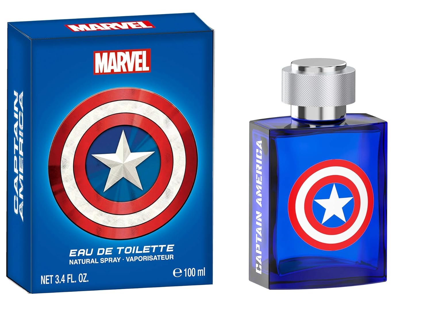 Marvel Captain America M 100ml Boxed
