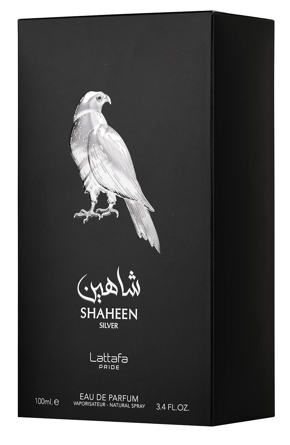 Lattafa Shaheen Silver EDP M 100ml Boxed