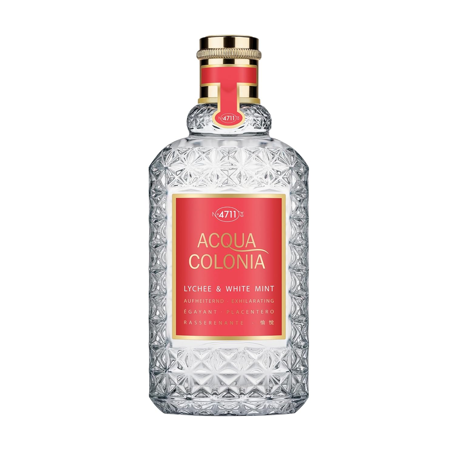 4711 Acqua Colonia Lychee and White Mint EDC M 170ml Boxed