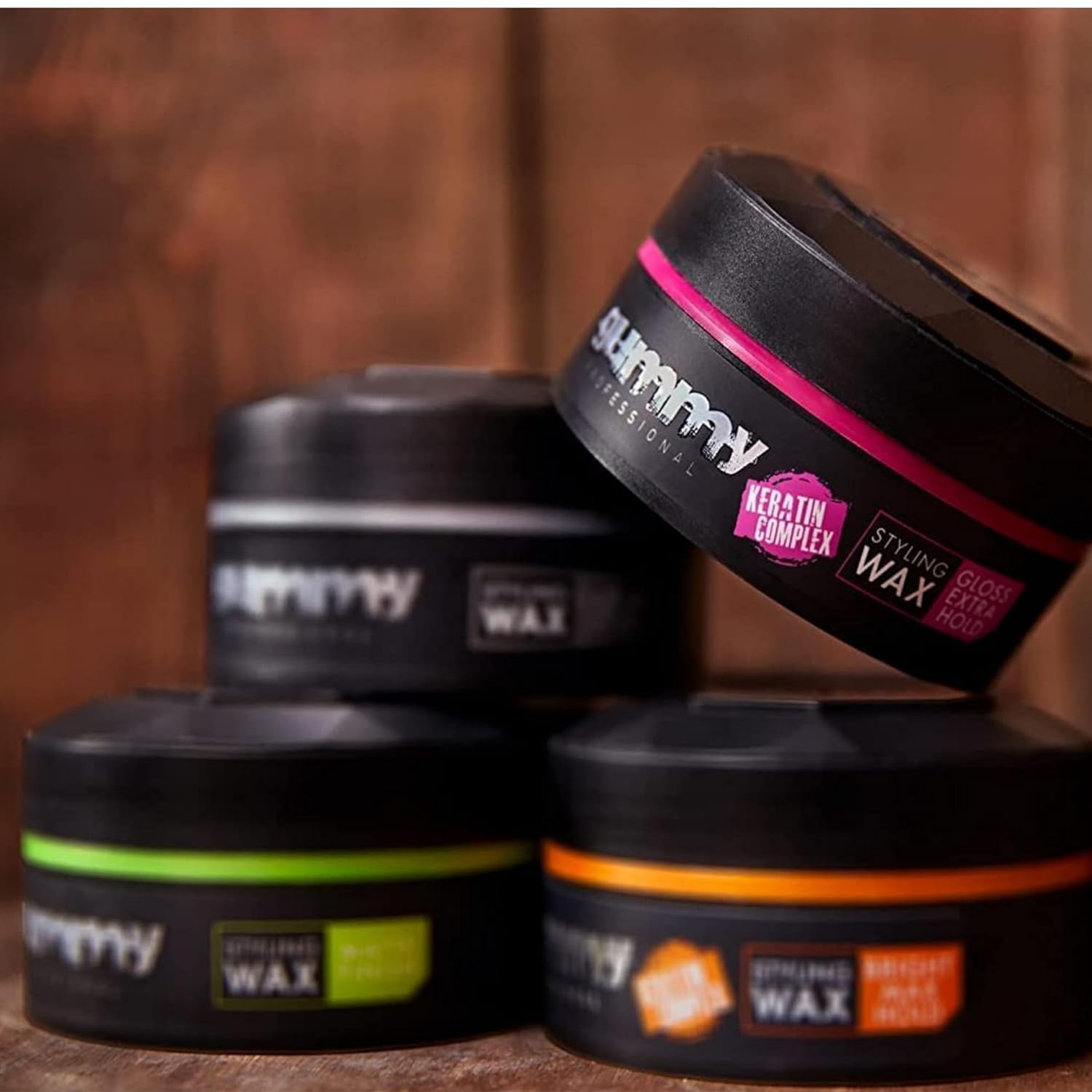 Gummy Hair Styling Wax Hard Finish - Strong Hold Matte Finish Styling Wax