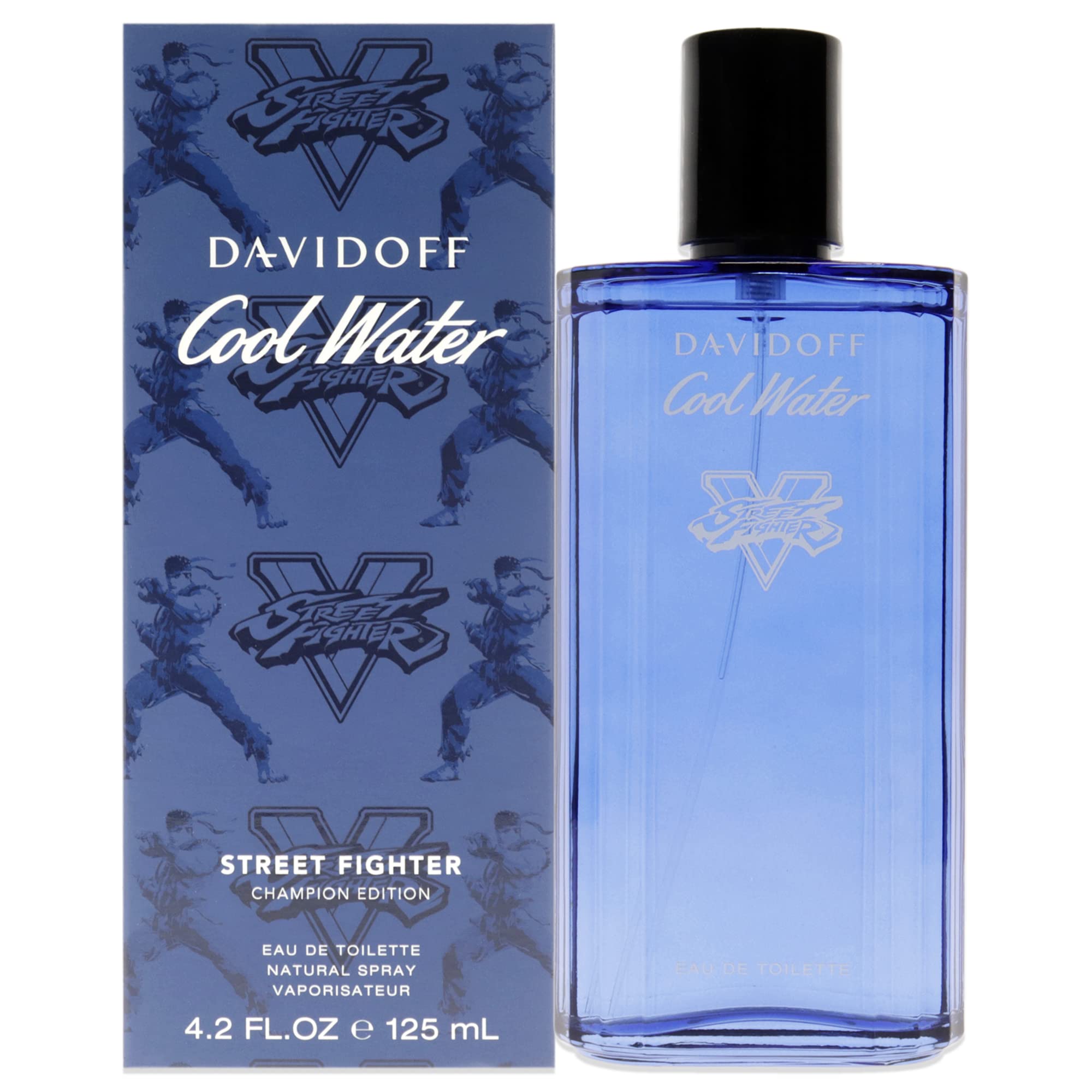 DavidOff Cool Water Street Fighter Champion EDT M 125ml Boxed