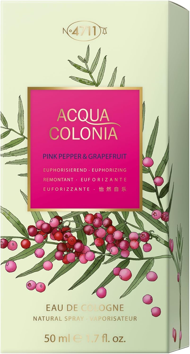 4711 Acqua Colonia Pink Pepper and Grapefruit EDC M 170ml Boxed (Rare Selection)