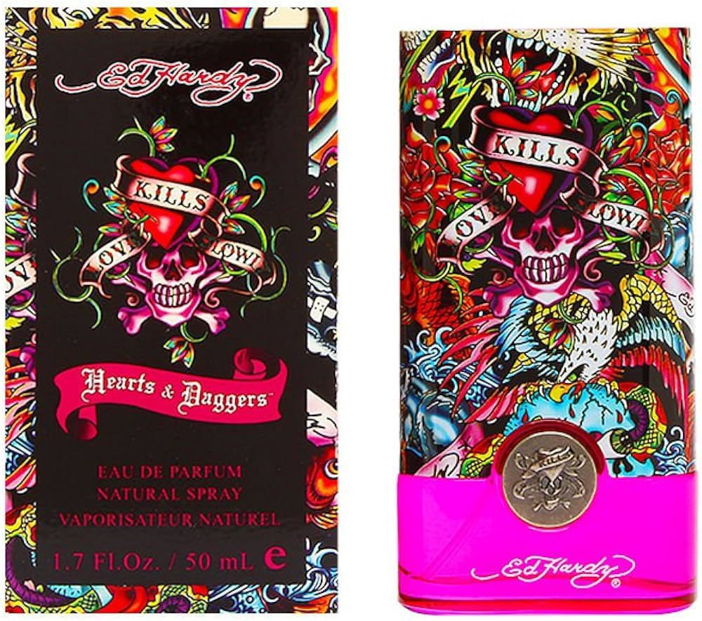 Ed Hardy Hearts Daggers W 50ml Boxed