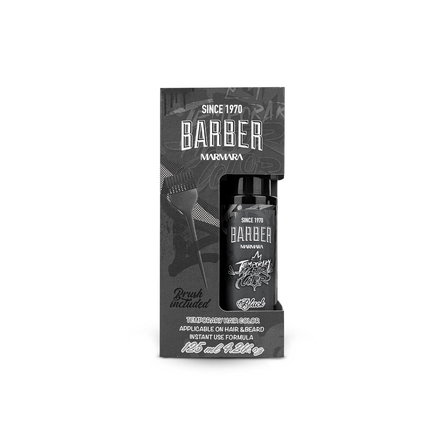 Marmara Barber Barber Coloration temporaire pour cheveux 125 ml Noir