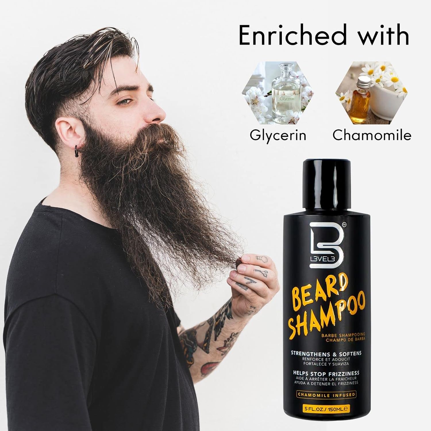 LV3 BEARD SHAMPOO