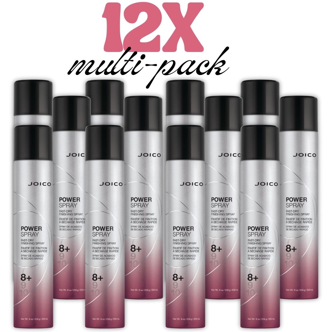 Joico PowerSpray Fast-Dry Finishing Spray 12X Multipack