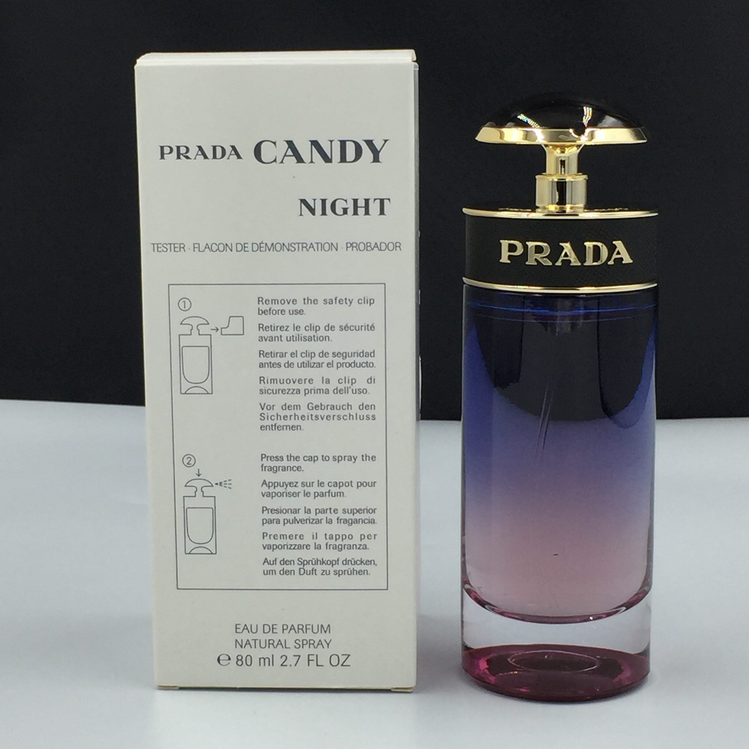 Tester - Prada Candy Night EDP W 80ml Tester