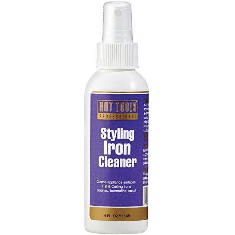 Hot Tools Curling Iron Cleaner 4Oz - Deep Cleaning Solution For Hair Styling Tools