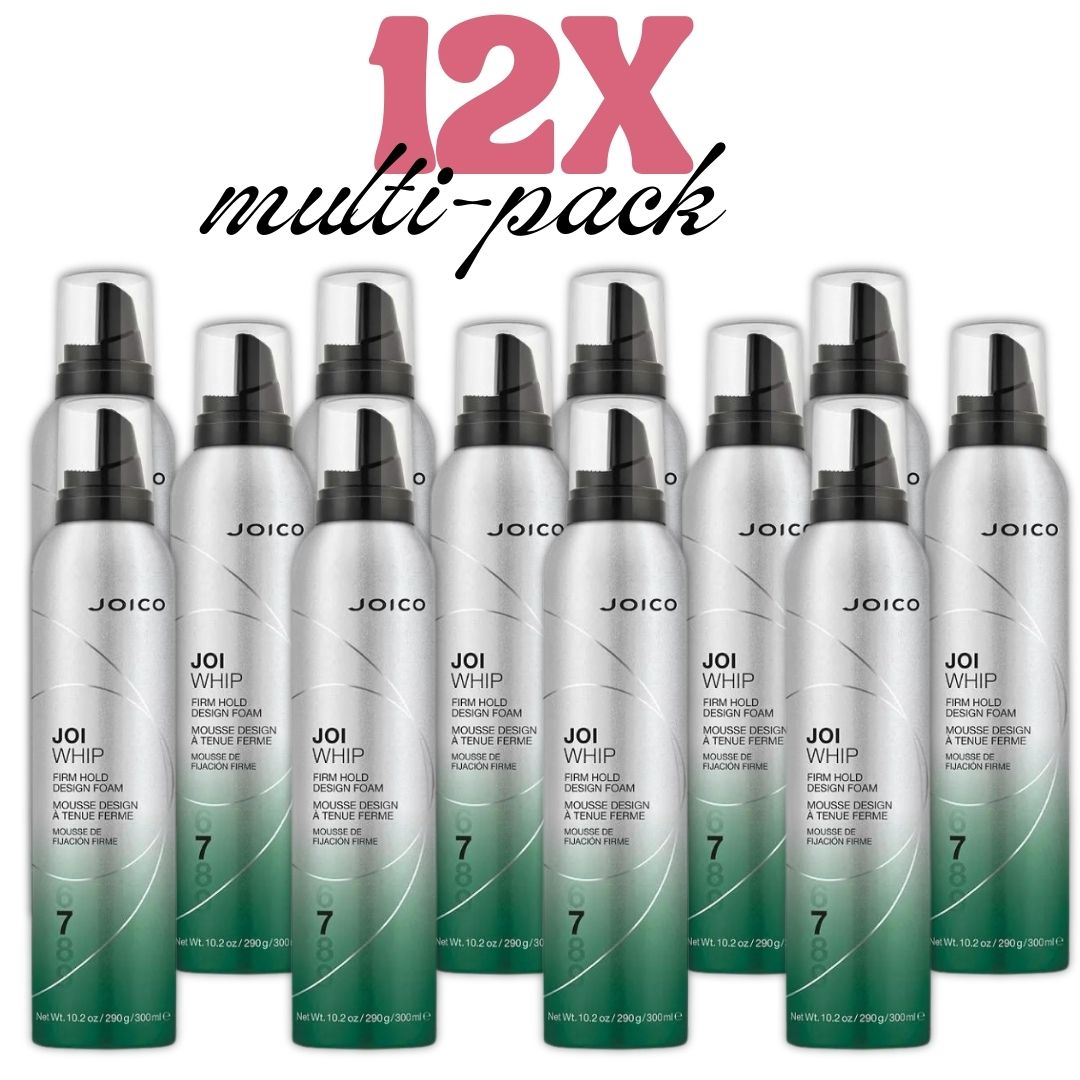 Joico JoiWhip firm hold designing foam 12X Multipack