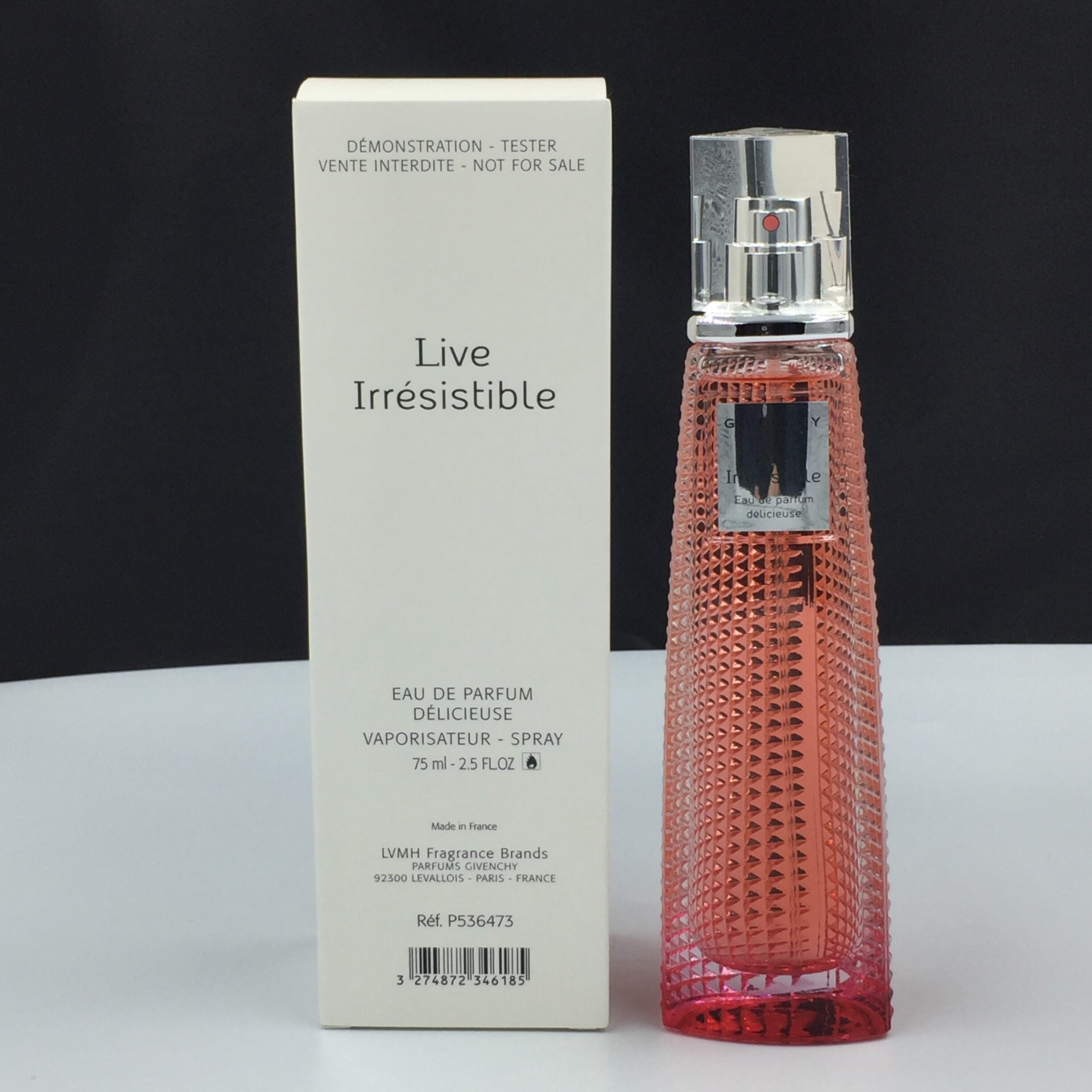 Tester - Live Irresistible EDP Givenchy W 75ml Unboxed (with cap)