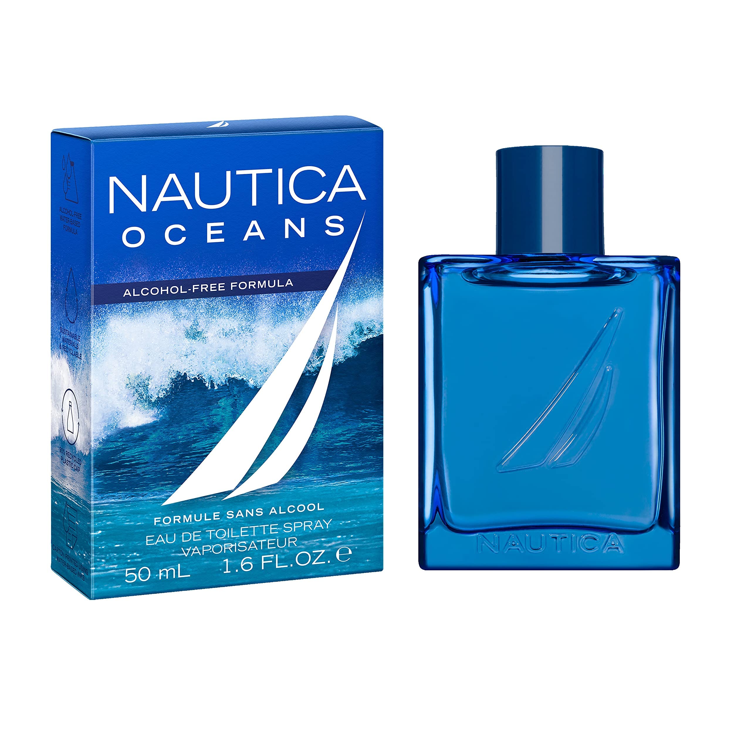 Nautica Oceans (Alcohol Free Edition) M 50ml Boxed (Rare Selection)