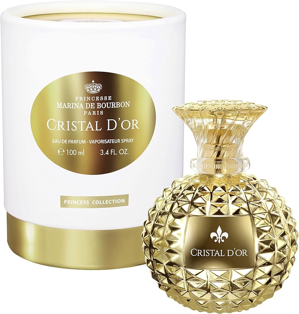 Marina De Bourbon Cristal D'or EDP W 100ml Boxed (Rare Selection)