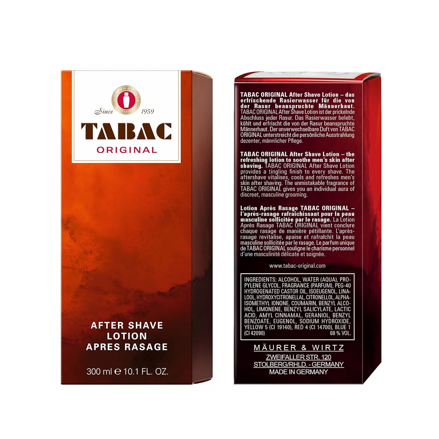 Maurer & Wirtz Tabac M 100Ml After Shave