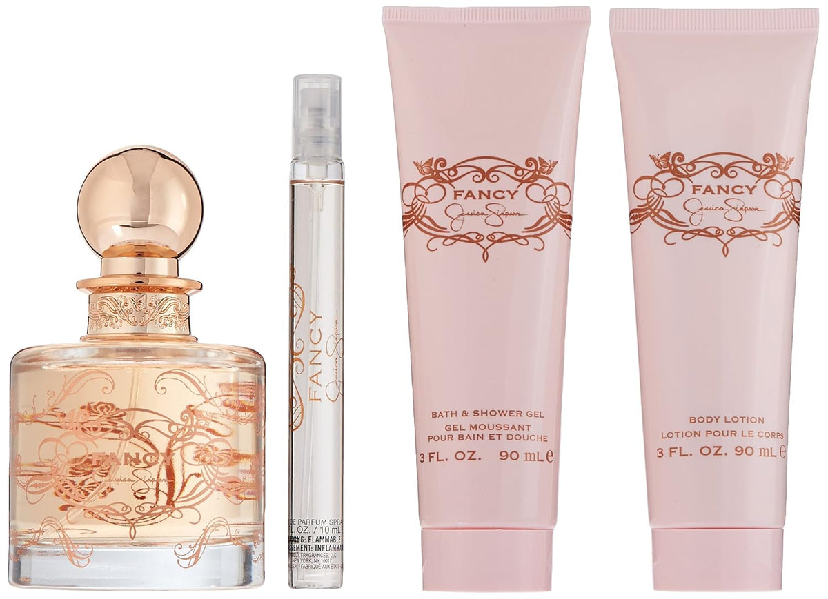Gift Set - Jessica Simpson Fancy W 100ml 3pc Gift Set