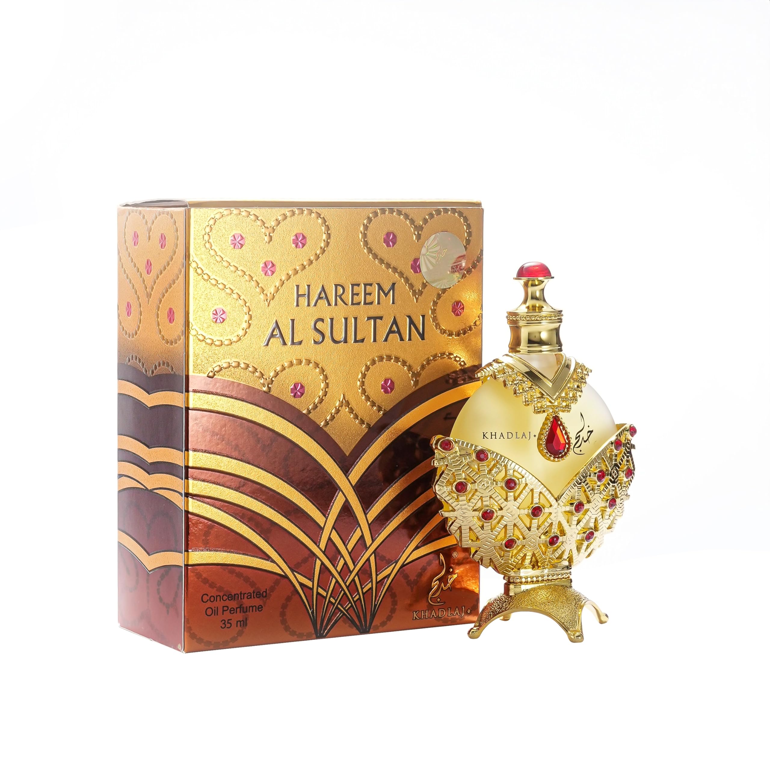 Khadlaj Hareem Al Sultan Gold Concentrated Perfume Oil EDP W 34ml Boxed (Rare Selection)