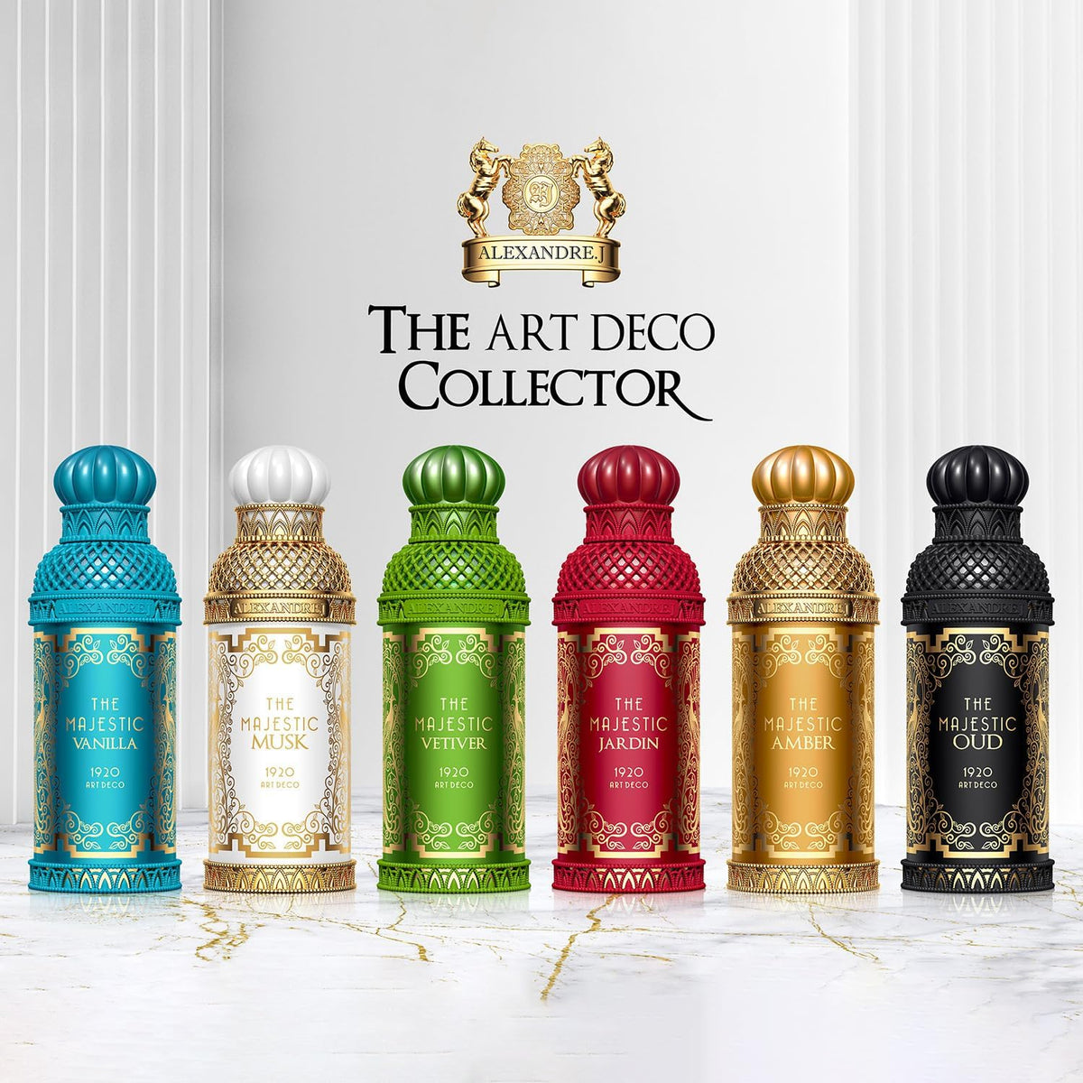 Alexandre J The Art Deco Collector Majestic Vanilla M EDP 100ml Boxed