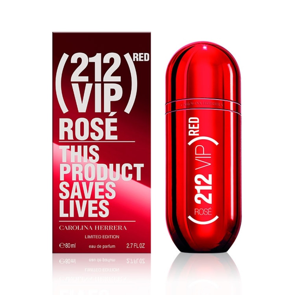 212 VIP Rose Red W 80ml Boxed