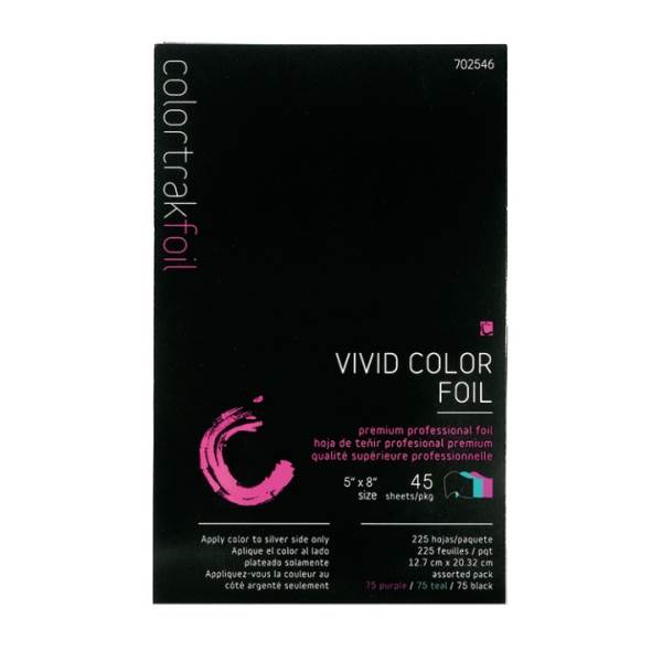 Colortrak Vivid Foil Sheets - 45 Pack