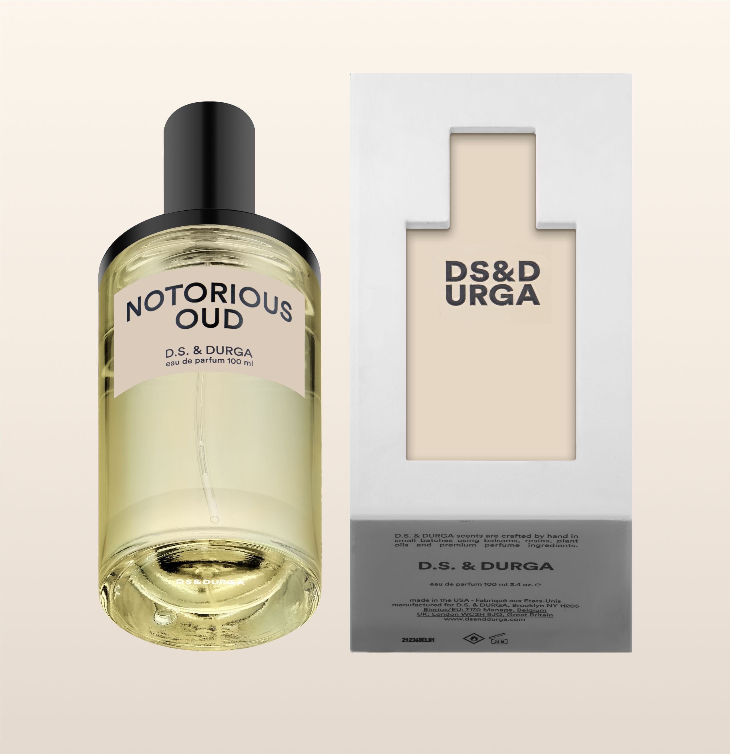 D.S. & Durga Notorious Oud EDP M 100ml Boxed (Rare Selection)