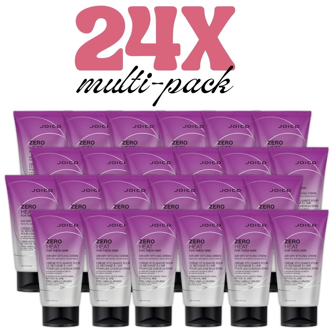 Joico Zero Heat Air Dry Crème Thick/Course Hair 24X Multipack