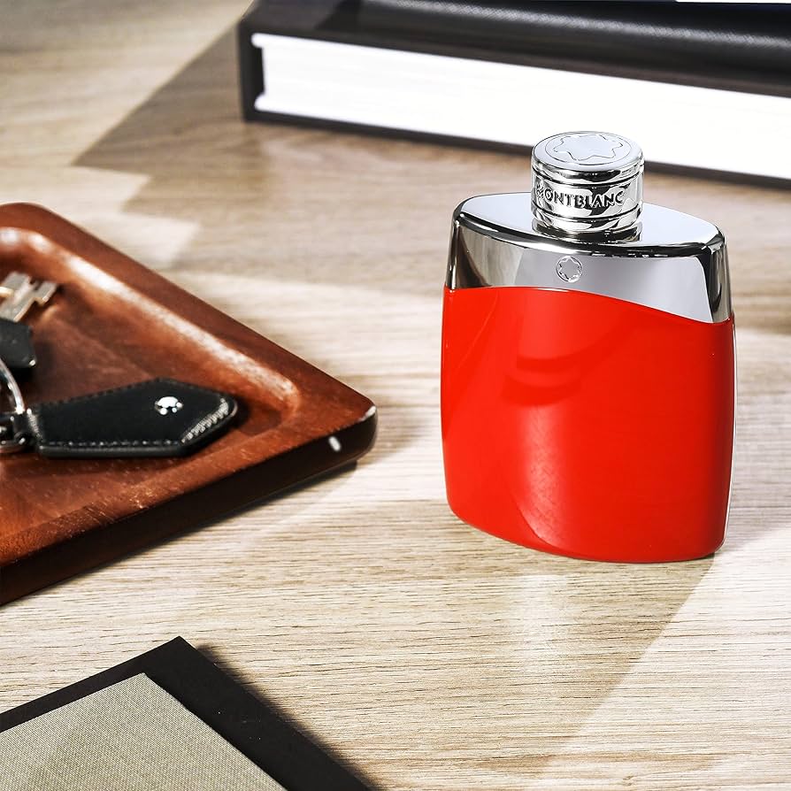 Set - Mont Blanc Legend Red EDP M 100ml Gift Set (with Shower Gel)