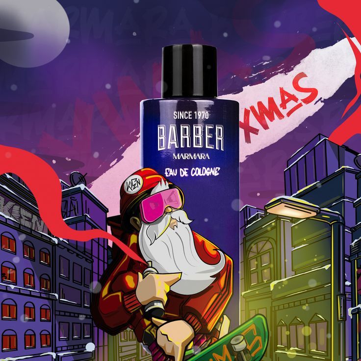 Marmara Barber Barber Cologne 500Ml Noël Édition Limitée