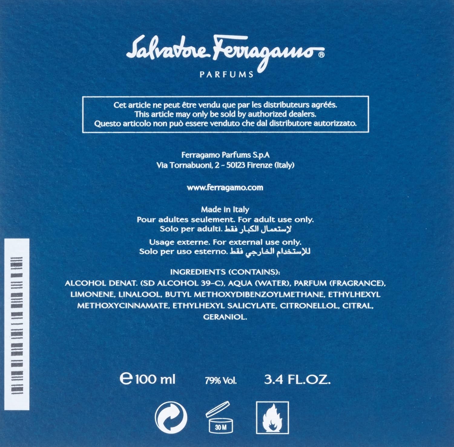 F Ferragamo Free Time M 100ml