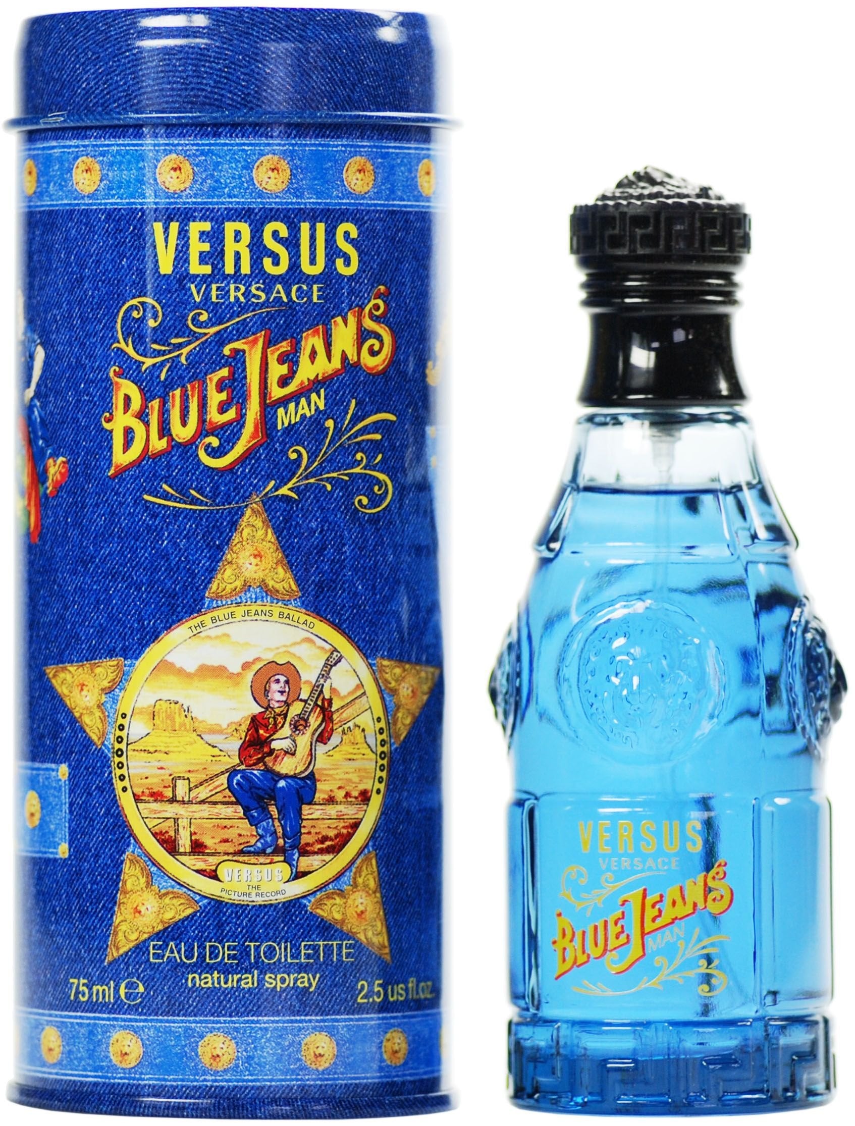 Versace Blue Jeans M 75Ml Spray Boxed