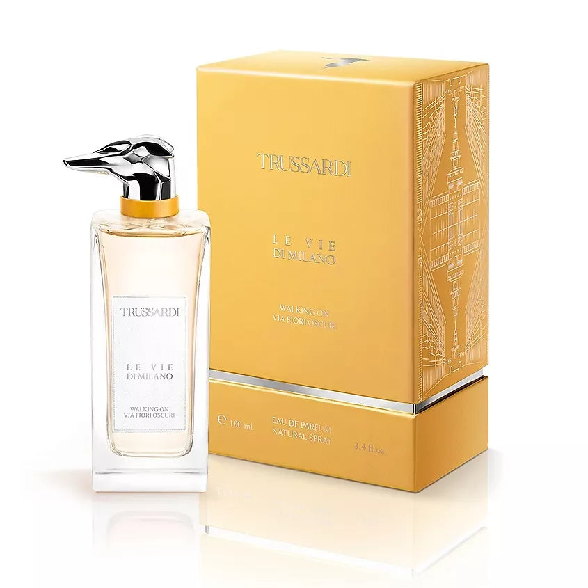 Trussardi Le Vie Di Milano Walking On Via Fiori Oscuri EDP W 100ml Boxed (Rare Selection)