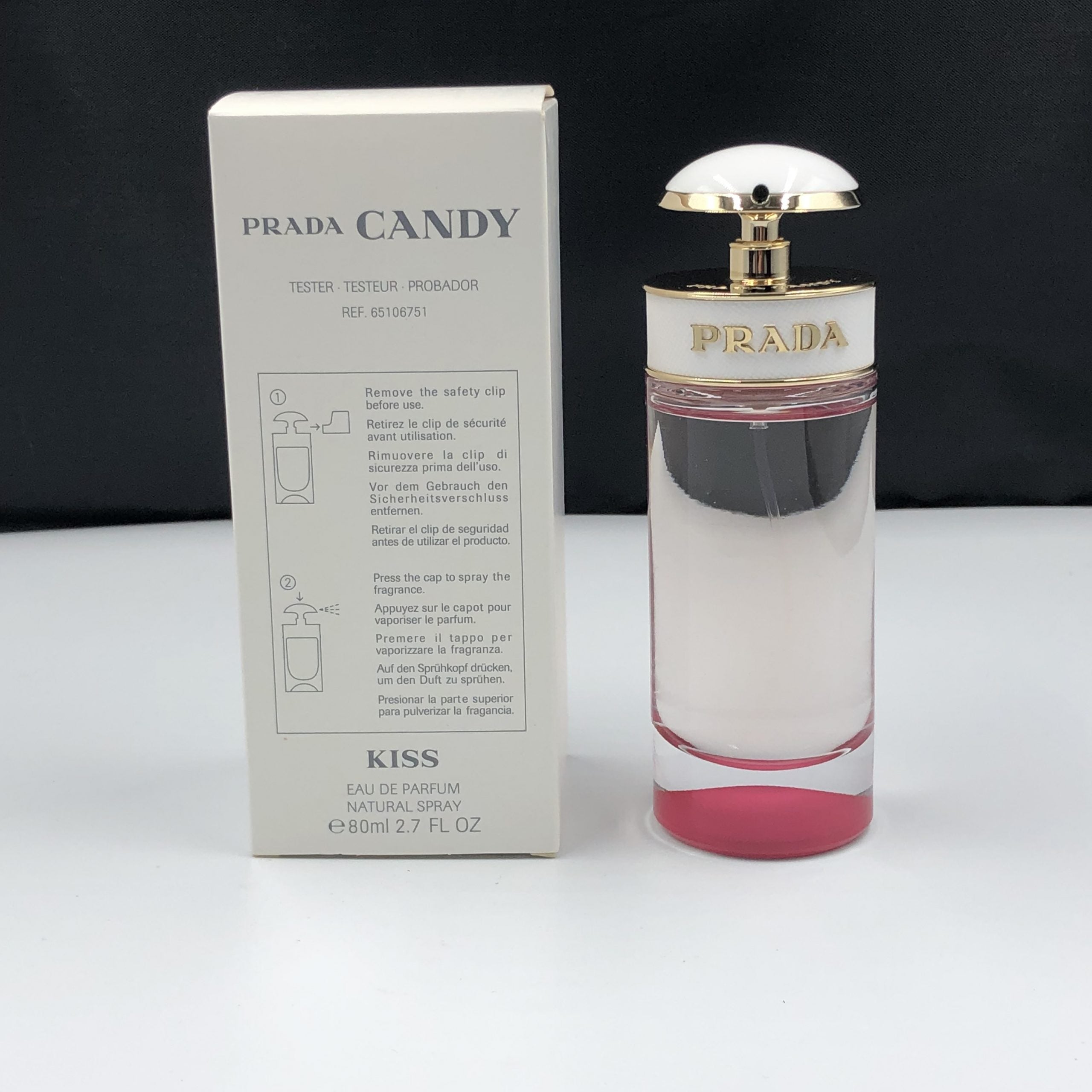 Tester - KISS Prada Candy W 80ml Tester (with cap)