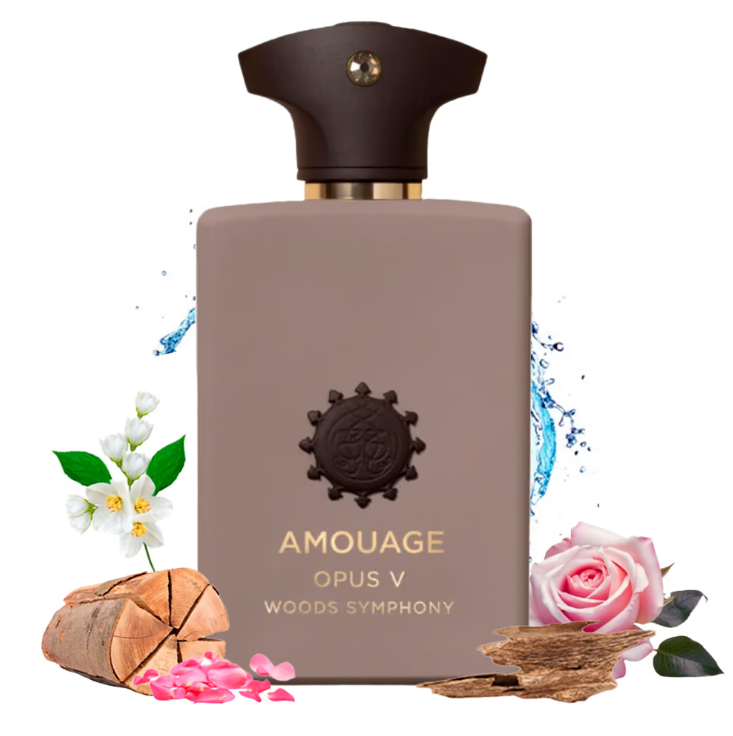 Amouage Opus V Woods Symphony EDP M 100ml Boxed