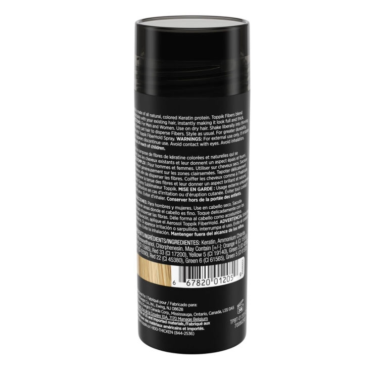 Toppik Fibres de renforcement capillaire 27,5 Gr - Blond clair