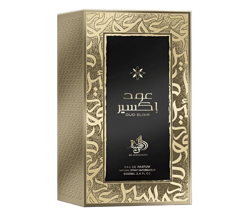 Al Wataniah Oud Elixir EDP M 100ml Boxed