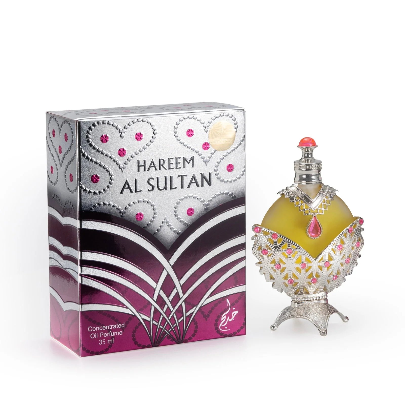 Khadlaj Hareem Al Sultan Silver Concentrated Perfume Oil EDP W 35ml Boxed