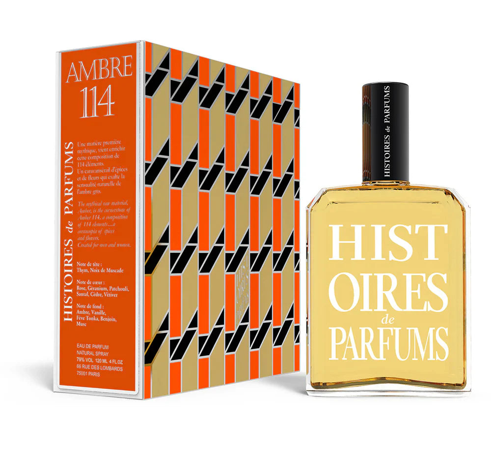 Histoires De Parfum Ambre 114 EDP M 120ml (4oz) Boxed