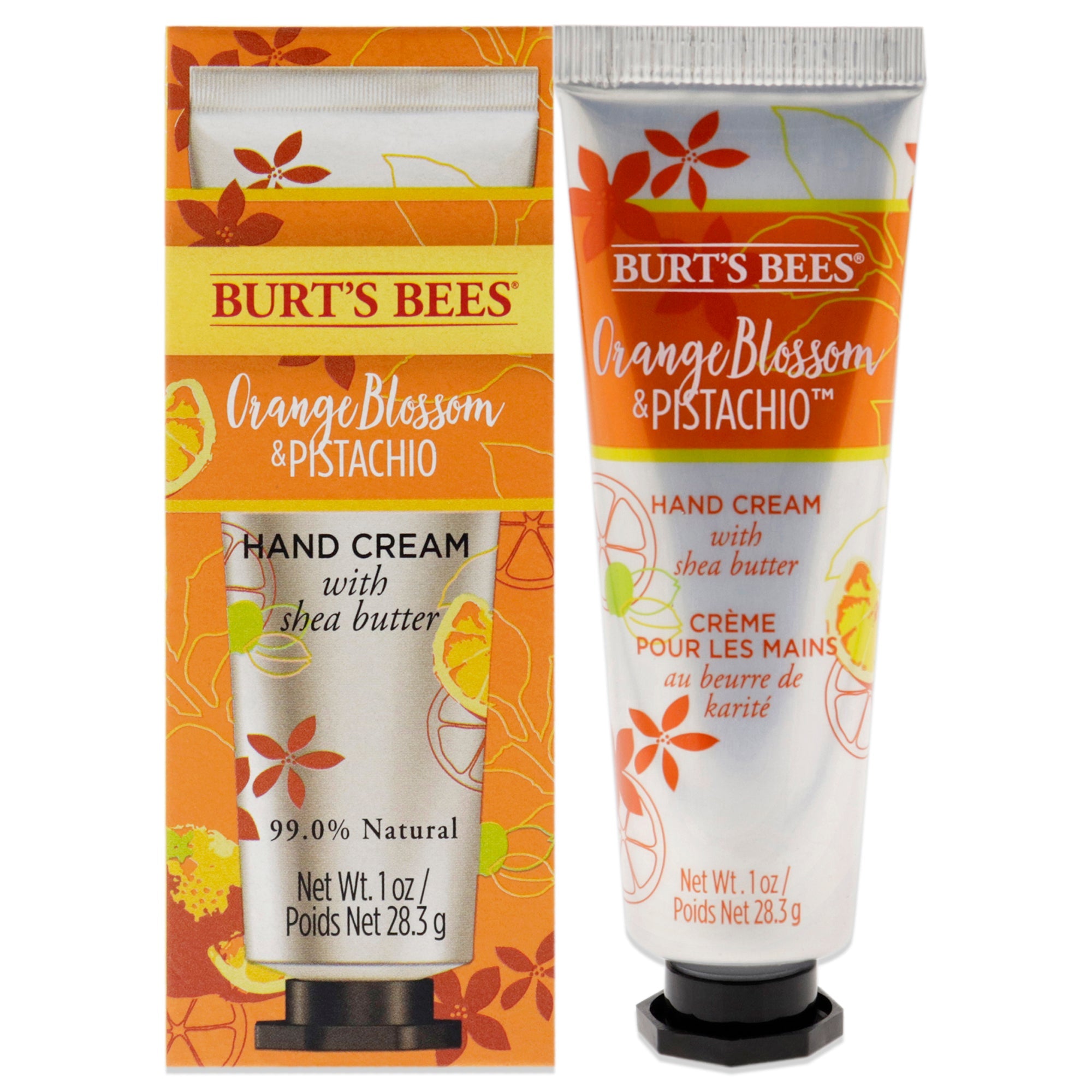 Orange Blossom and Pistachio Hand Cream by Burts Bees for Unisex - 1 oz Hand Cream