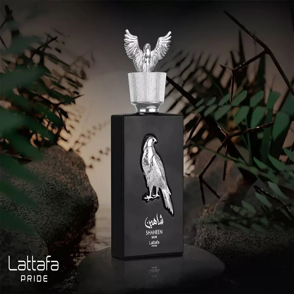 Lattafa Shaheen Silver EDP M 100ml Boxed